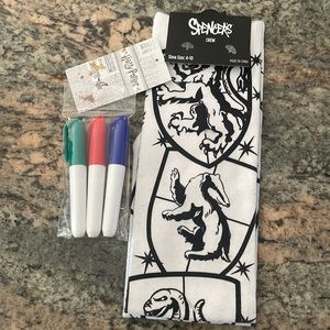 Harry Potter coloring socks